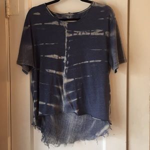 Raquel Allegra Tie-dye Cotton Tee